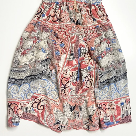 Anthropologie Floreat Castle Lake Dress - XS - Picture 4 of 7